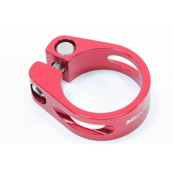 ・主な仕様：●重量：約　21ｇ（実測）●適応シートポスト径：Φ30.9/31.6mm●適応シートチューブ外径：Φ34.9mm●材質：本体　アルミ合金／ボルト　ステンレス ※マニュアル無、パッケージ無