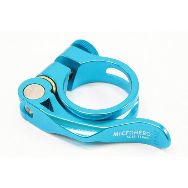 ・主な仕様：●重量：約　44ｇ（実測）●適応シートポスト径：Φ30.9/31.6mm●適応シートチューブ外径：Φ34.9mm●材質：本体　アルミ合金／ボルト　ステンレス※マニュアル無、パッケージ無