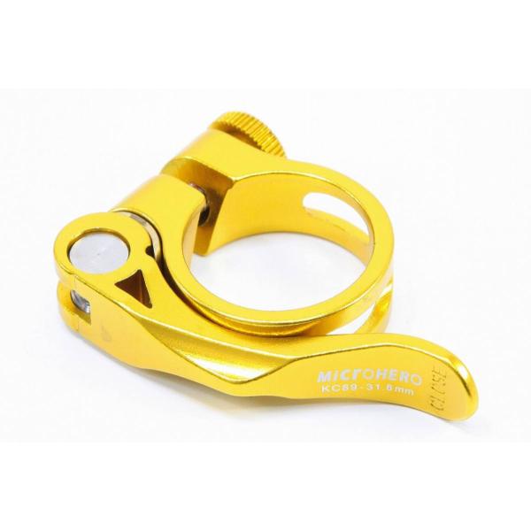 ・主な仕様：●重量：約　42ｇ（実測）●適応シートポスト径：Φ27.2mm●適応シートチューブ外径：Φ31.8mm●材質：本体　アルミ合金／ボルト　ステンレス※マニュアル無、パッケージ無