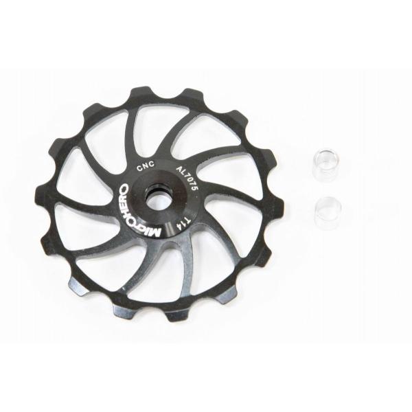・主な仕様：・ギア：14T・最大外径：約　Φ55.6mm・取り付け穴径：4/5/6mm　対応・重さ：　約　11g（平均値）・対応リアディレイラー：SHIMANO、CAMPAGNOLO、SRAM の7?11速ディレーラー・材質:CNC 切削7...