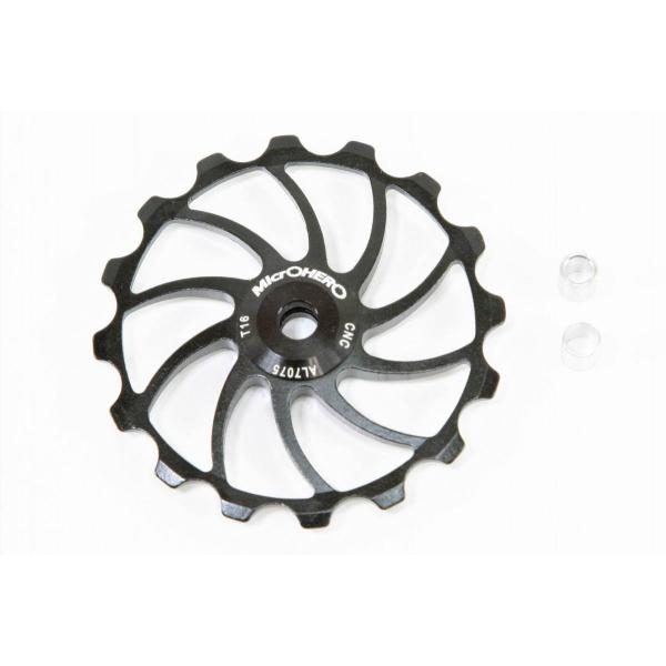 ・主な仕様：・ギア：16T・最大外径：約　Φ64.0mm・取り付け穴径：4/5/6mm　対応・重さ：　約　13g（平均値）・対応リアディレイラー：SHIMANO、CAMPAGNOLO、SRAM の7?11速ディレーラー・材質:CNC 切削7...