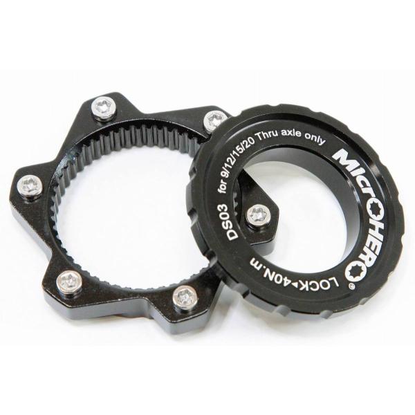 即納】【軽量27g】MicrOHERO CNC 6穴ローター/センターロック式
