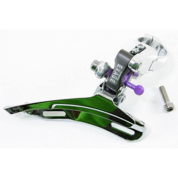 ・主な仕様：・ワイヤ引き　上引き・バンドタイプ　　取り付け径　28.6mm・フロントSIS トリプル　3速　対応・対応トップギア：44T・チェーンステイ・アングル：66-69度・最大キャパシティ:22T・重量：約　119ｇ（実測）※パッケー...