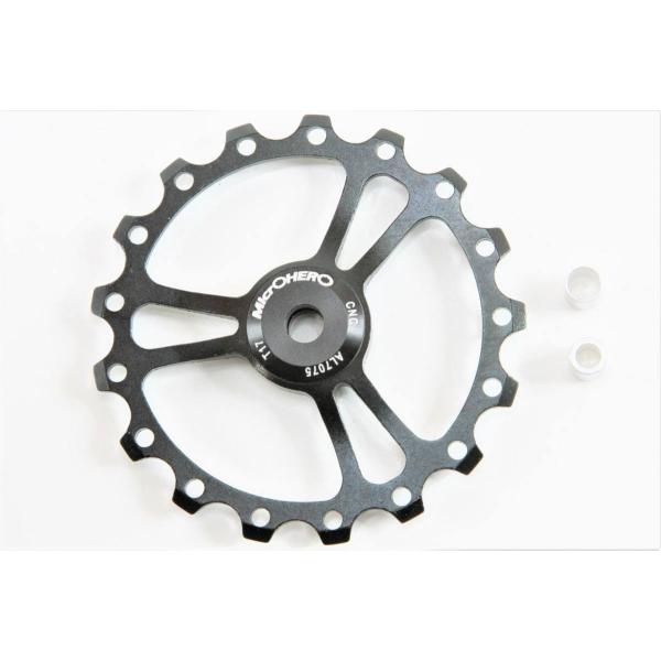 ・主な仕様：・ギア：17T・最大外径：約　　Φ69.0mm・取り付け穴径：4/5/6mm　対応・重さ：　約　13g（平均値）・対応リアディレイラー：SHIMANO、CAMPAGNOLO、SRAM の7?11速ディレーラー・材質:CNC 切削...