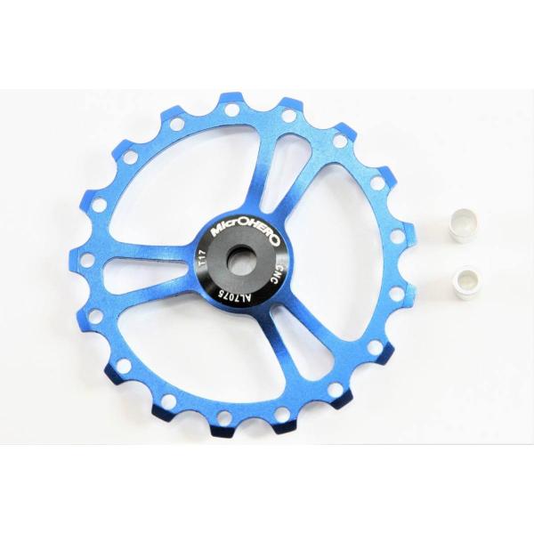 ・主な仕様：・ギア：17T・最大外径：約　　Φ69.0mm・取り付け穴径：4/5/6mm　対応・重さ：　約　13g（平均値）・対応リアディレイラー：SHIMANO、CAMPAGNOLO、SRAM の7?11速ディレーラー・材質:CNC 切削...