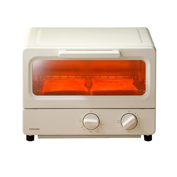 東芝 トースター オーブントースター 2枚焼き 温度調節機能付き 東芝 トースター オーブントースター 2枚焼き 温度調節機能付き