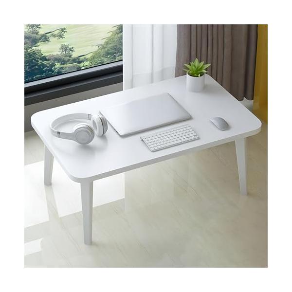 製品仕様 ミニテーブル 折り畳み製品寸法：長さ60*幅40cm*高さ28cm。折りたたんだ時の厚さ：4.5cm。重量: 2.7KG。テーブル 折畳み 耐荷重：20KG。テーブル脚の幅：3cm。*注意：折りたたむ場合は、手動でロックを解除して...