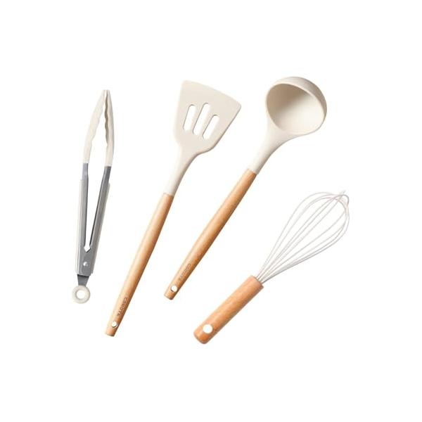 CAROTE カローテ キッチンツール セット 4本 シリコン製 調理器具