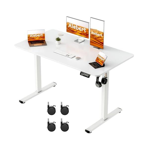 昇降デスク 電動 昇降式デスク 幅120*奥行60*高73-118cm