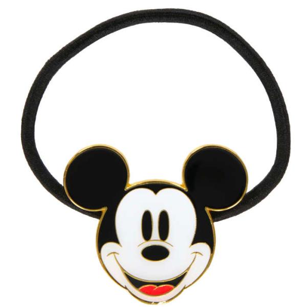 確認用300円　ミッキー　モフモフ　ヘアゴム nijiiromartya_0401320050957