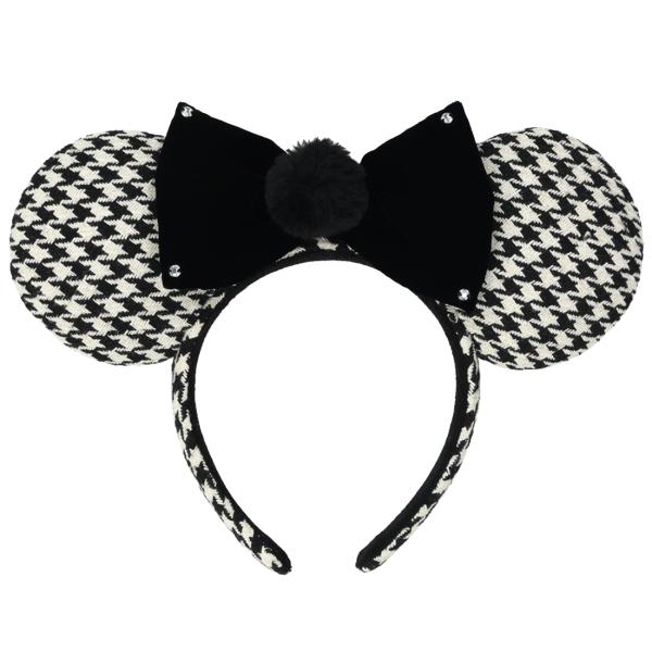 【美品】希少　東京ディズニーリゾート　ミニーちゃん　イヤマフ一体型カチューシャ