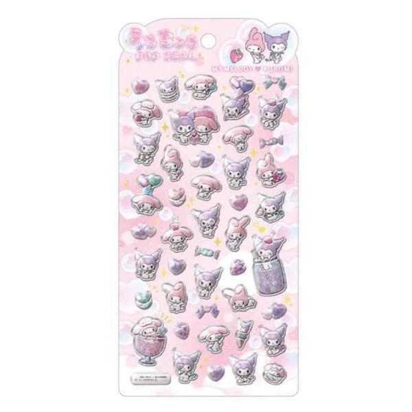 SANRIO　クロミ　携帯クリーナー　マイメロディシール nijiiromartya_4550451259190