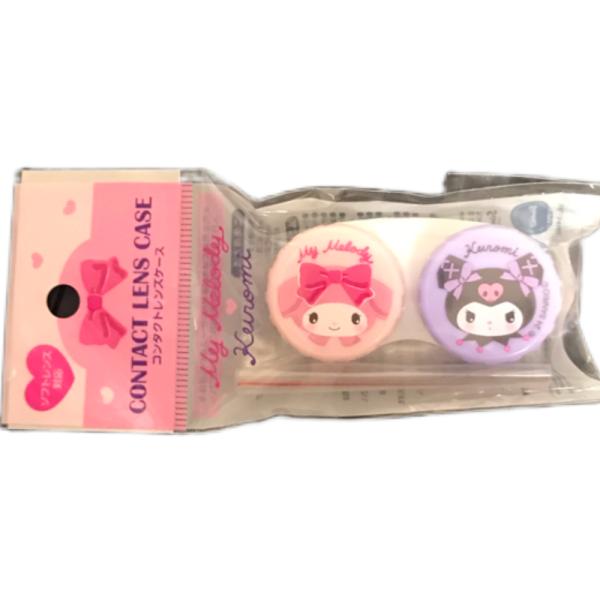 サンリオ マイメロ クロミ コンタクトレンズケース本体サイズ :約幅66×高さ33×奥行き17mm素材　ポリエチレン