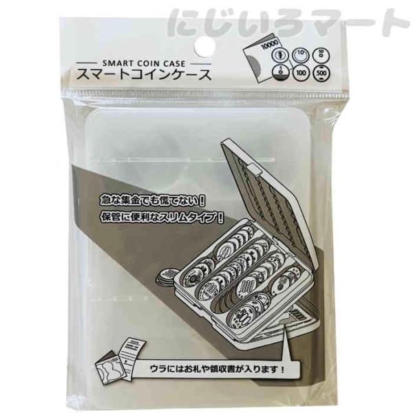 スマートコインケース・保管に便利なスリムタイプ・裏側にはお札や領収書が入りますコインだけで合計2770円分収納可能。スリムお金をに持ち歩きたい方におすすめ。フリーマーケットなどのイベントに。お札や領収書も一緒に管理。原産国：ベトナム材質：ポ...