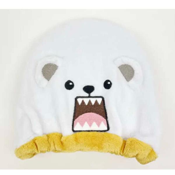 ワンピース タオルキャップ ベポ ヘアキャップベポの可愛い ヘアキャップ海やプール、お風呂の後にふわもこ素材でしっかり吸水ゴム入りなので、ずれ落ちしにくく小さなお子さまも楽に使えます。かぶるだけでらくらくかわいくタオルドライ！【サイズ】約H...