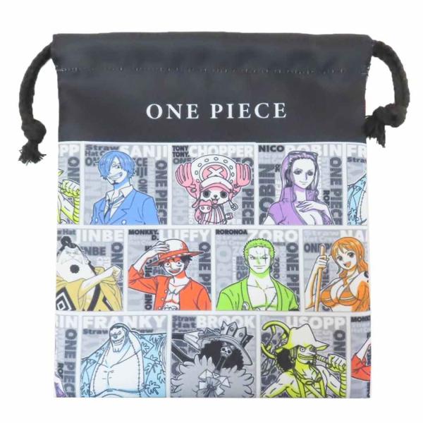 巾着 麦わらの一味 ワンピース ONE PIECE ケイカンパニー グッズ 巾着