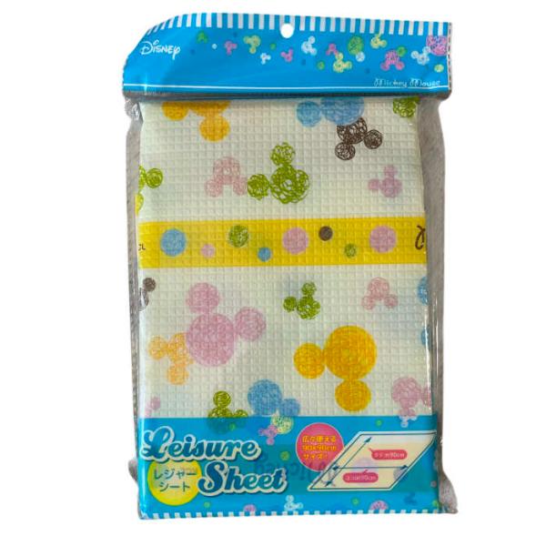 ディズニー ミッキーマウス シルエット レジャーシート 90cm×90cm広々使える90×90cmサイズ。適度な厚みがあるから痛くない。材質　ポリエチレン