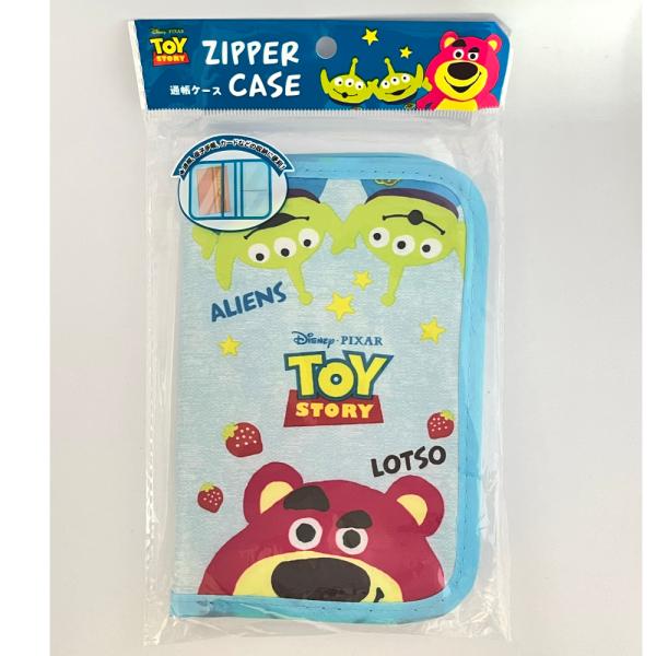 トイストーリー ロッツォ ジッパーケース 通帳 母子手帳 カード 収納トイストーリーの可愛い通帳ケース。大ポケット×2　約15.5×10.5cmカードポケット×2　約7.5×9.5cm材質　本体　ポリエステル内ポケット　ポリ塩化ビニルファス...