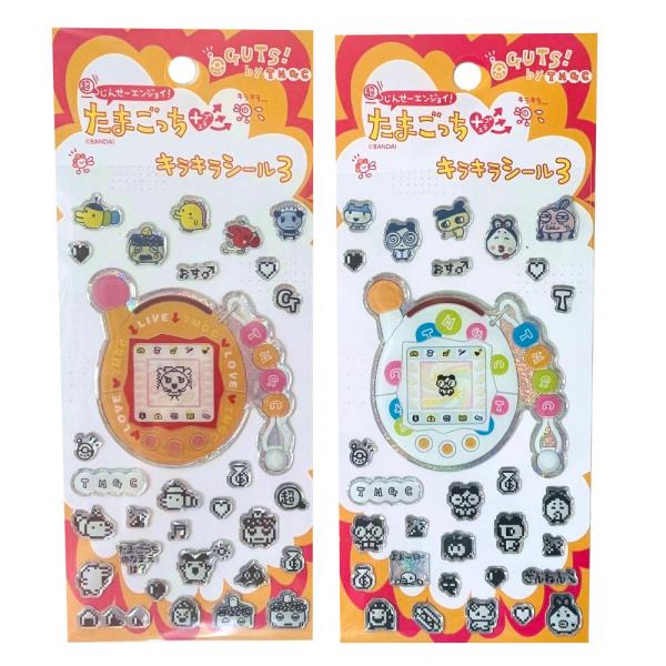 【正規品】タマゴッチキャラクターシール3枚セット たまごっち / フレークシール（3箱セット） - 文具・雑貨ラインナップ