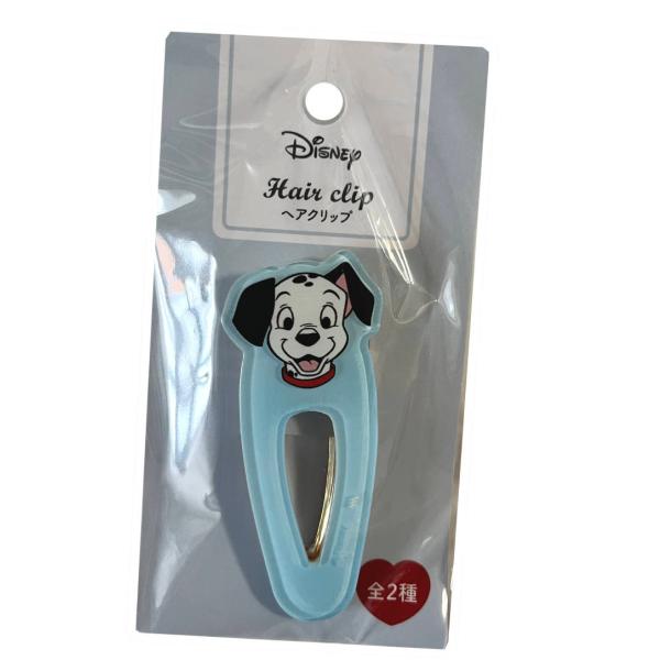 ディズニー 101匹わんちゃん ヘアクリップ ダルメシアン キャラクター 髪留め パッチン アクセサリー 女性 女子 女の子 女児 可愛い グッズ 髪飾り