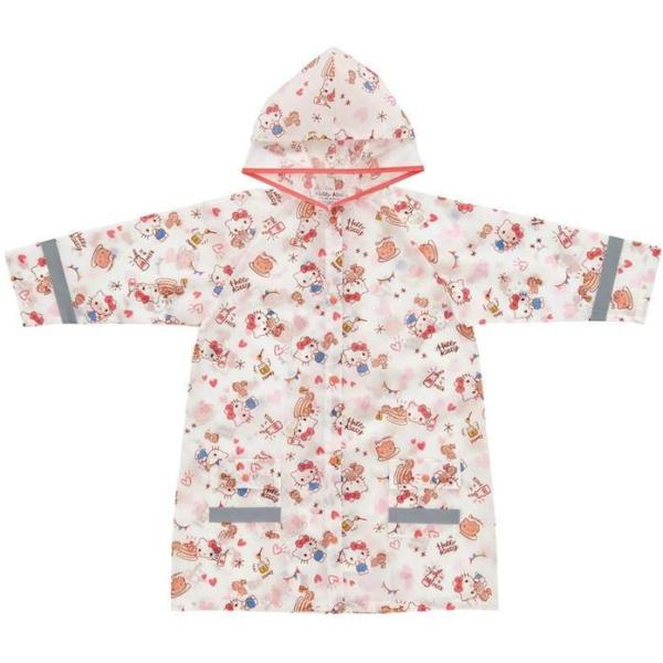 marlmarlハローキティ　雨具　レインコート スケーター キッズレインコート ランドセル対応 ハローキティ おやつ