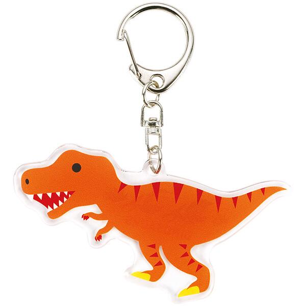 スケーター ダイカットアクリルキーホルダー DINOSAURS
