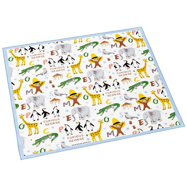 ランチクロス大判 おさるのジョージ ZOO スケーター ランチョンマット