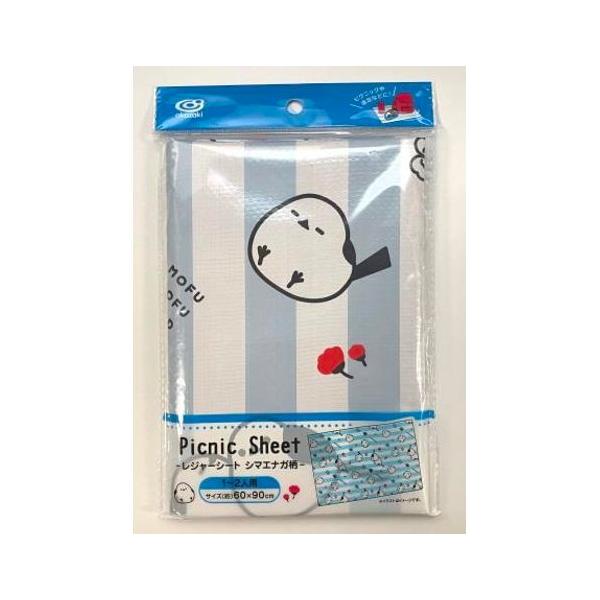 シマエナガ レジャーシート 60cm×90cmシマエナガ柄がかわいいレジャーシートです。1〜2人用になります。サイズ（約）約60×90cm素材　ポリエチレン生産国　中国