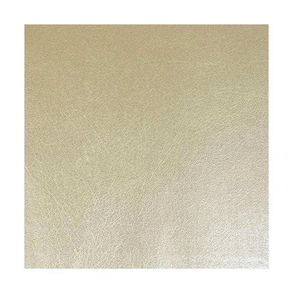 手芸のいとや 生地 合成皮革 センチュリー ゴールド 生地幅-約100cm×50cmカット 表ポリウレタン100% 裏綿100%