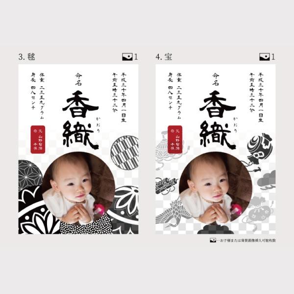 命名書 テンプレート 命名紙 出産祝い 名入れ 写真入 孫 ギフト ハローエンジェル ベビーアートポスターc 和柄シック メール便送料無料 サイズ お七夜 命名書 赤ちゃん 命名書 代購幫