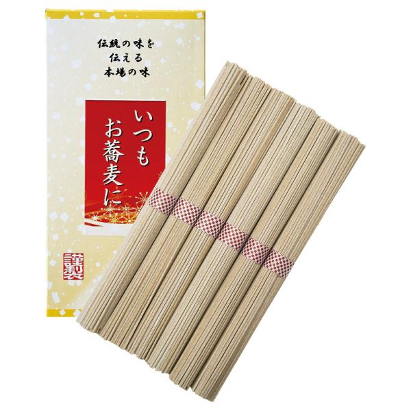 【説明文】古くから日本で親しまれて来た風味豊かなその味わいと、つるつるっとした喉越しをご賞味下さい。【内容】そば（約50g）×6 ■アレルギー：小麦・そば【型番】PZO-33【箱サイズ】化粧箱：約192×100×22mm（入）