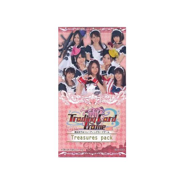 魔法女子 トレーディングカードゲーム Treasures Pack Box 直筆サイン入りカード添付 トレカショップ二木 通販 Paypayモール
