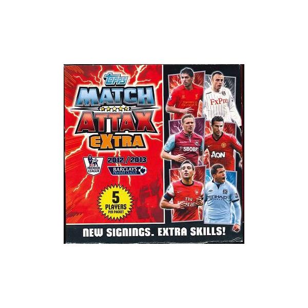 TOPPS 2012/2013 MATCH ATTAX EXTRA EXTRA EPL SOCCER TCG BOOSTER  pv~A[OETbJ[J[hQ[ǉ u[X^[
