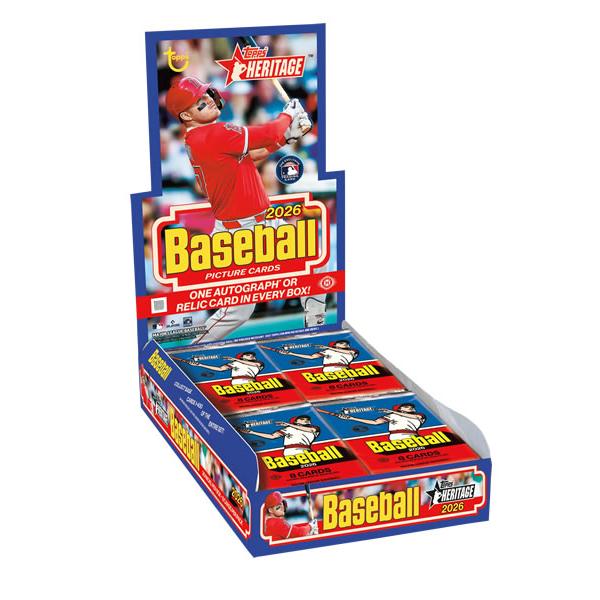 MLB 2026 TOPPS HERITAGE HOBBY BOX