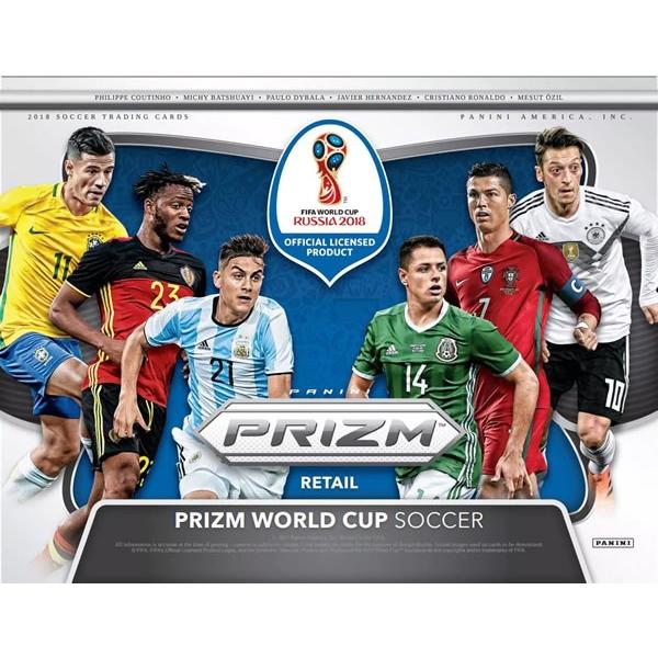 2018 PANINI PRIZM FIFA WORLD CUP SOCCER FAT PACK BOX 