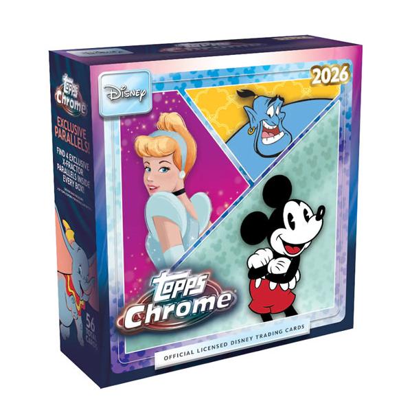 2026 TOPPS CHROME DISNEY MEGA BOX（送料無料） : トレカショップ二木