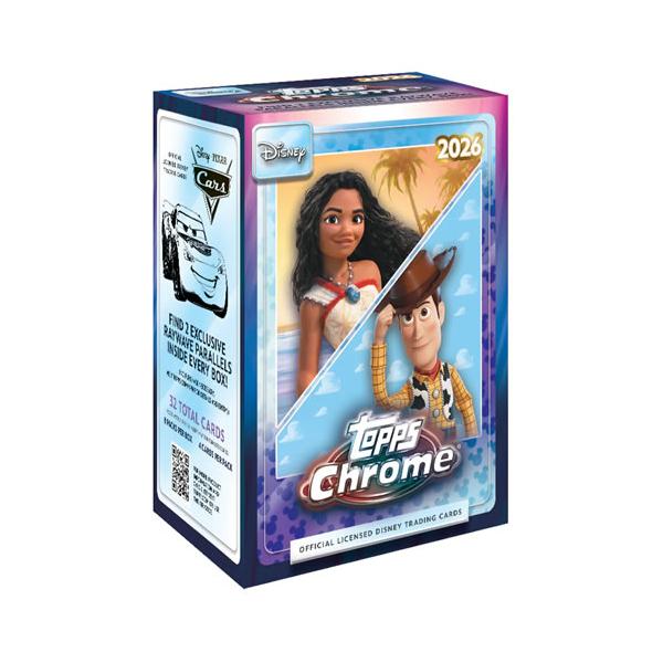 2026 TOPPS CHROME DISNEY VALUE BOX（送料無料） : トレカショップ二