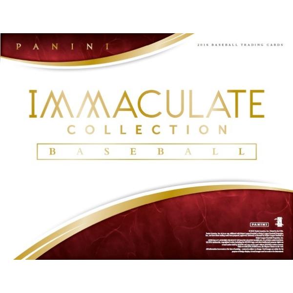 2016 PANINI IMMACULATE COLLECTION BASEBALL （送料無料）