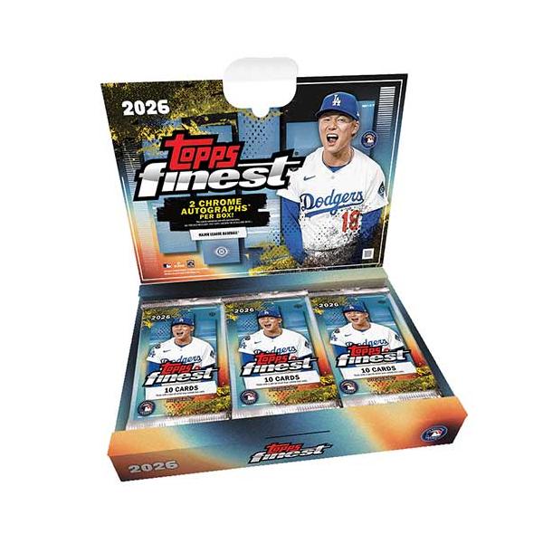 MLB 2026 TOPPS FINEST HOBBY BOX（送料無料）