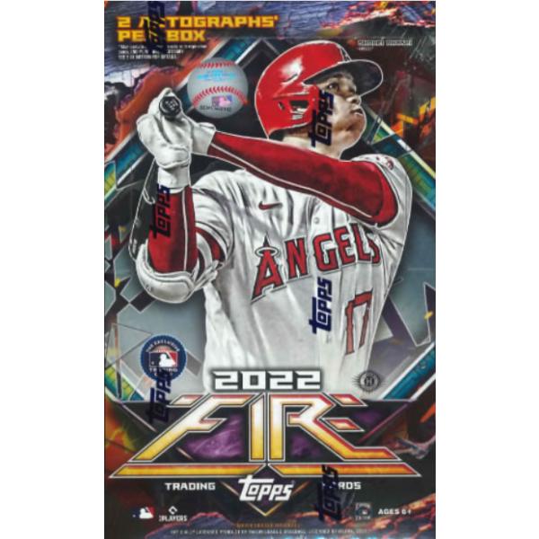 MLB 2022 TOPPS FIRE BASEBALL BOX（送料無料） : トレカショップ二木