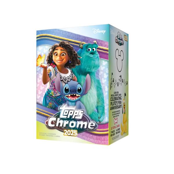 topps chrome Disney 2025 まとめ売り 製品情報】2025 TOPPS CHROME DISNEY MEGA BOX