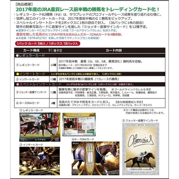 EPOCH ホースレーシングトレーディングカード2017 BOX