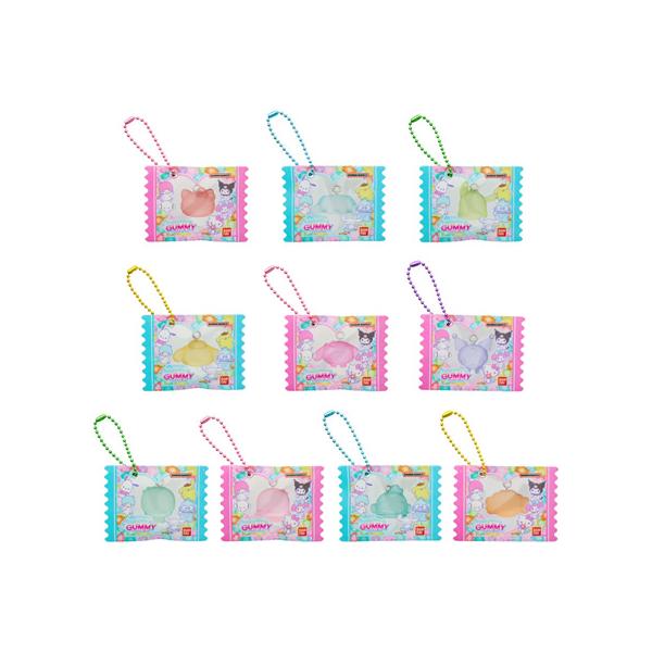 サンリオキャラクターズ  グミチュアチャームGUMMY＆ミニポーチ （食玩） BOX 2025年9月22日発売予定