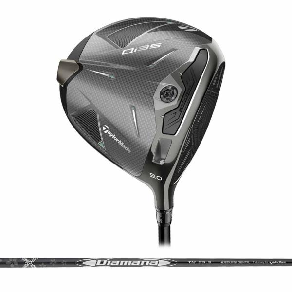 【割と美品】 テーラーメイド Qi35 5W シャフト 2本 TaylorMade（テーラーメイド） Qi35 ドライバー Diamana SILVER TM55