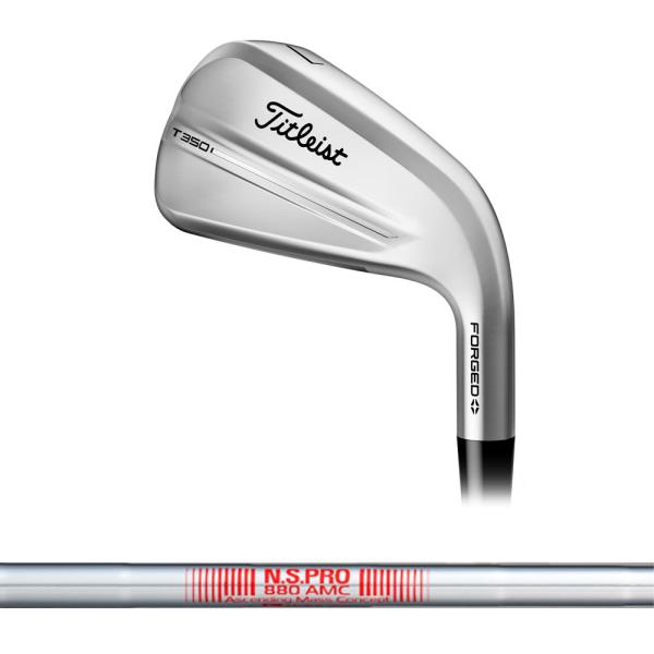 【最終】タイトリストT350 7本6～9,P,48,53 NS 880 AMC Titleist（タイトリスト） T350 アイアン(6本セット) N.S.PRO 880 AMC