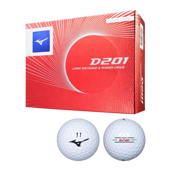 他サイト： ミズノ Mizuno D201ボール ホワイト 1ダース 5NJBD22010の商品画像