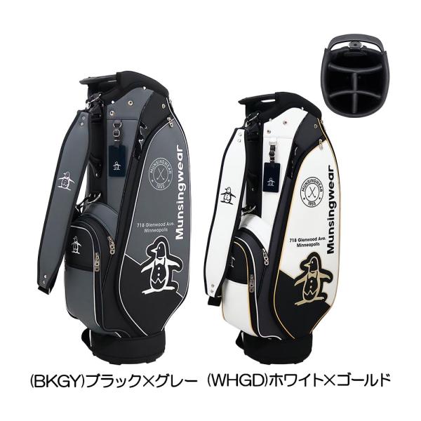 マンシングウェア Munsingwear アクティブキャディバッグ軽量 MG6FCB02M 2026