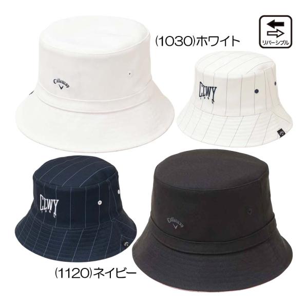 キャロウェイ Callaway リバーシブルツイルバケットハット C26291115 メンズハット 26秋冬モデル