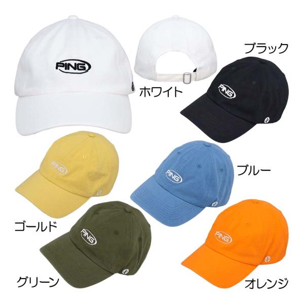 ピン PING カラーコードカジュアルキャップ HW-N2605 26秋冬モデル 『ユニセックス』