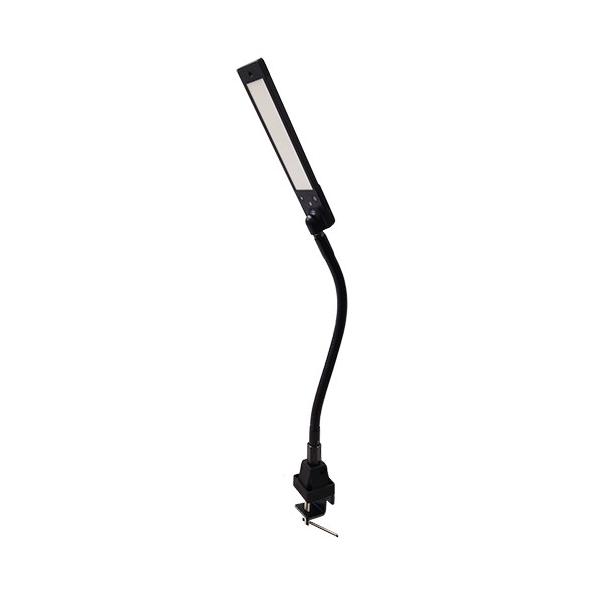 ホワイト】クランプ式LED作業灯 NLUD120-25BT-AC ACアダプター2m付 (日